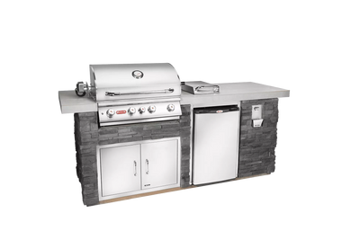 Bull Island Outdoor Kitchen Quartzsite Base - 31010-LP