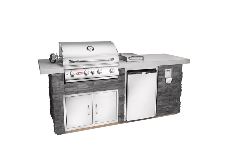 Bull Island Outdoor Kitchen Quartzsite Base - 31010-LP