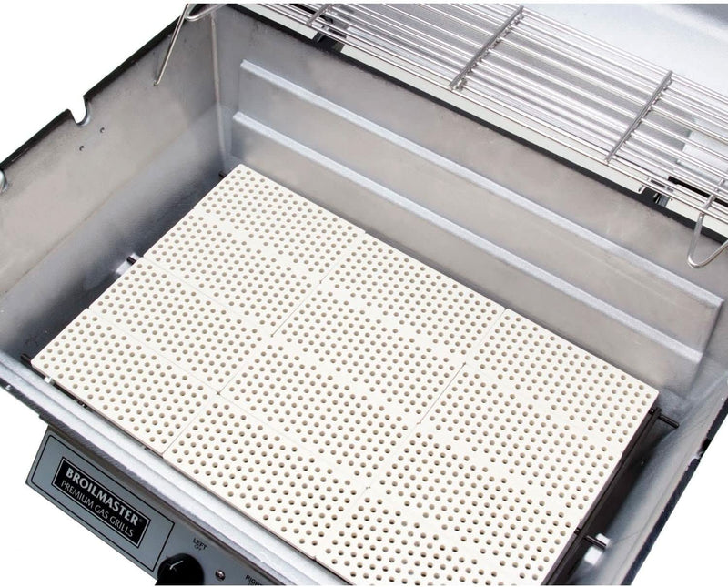 Broilmaster Super Premium Series - 27-Inch 2-Burner Built-In Grill - Natural Gas - P3SXN