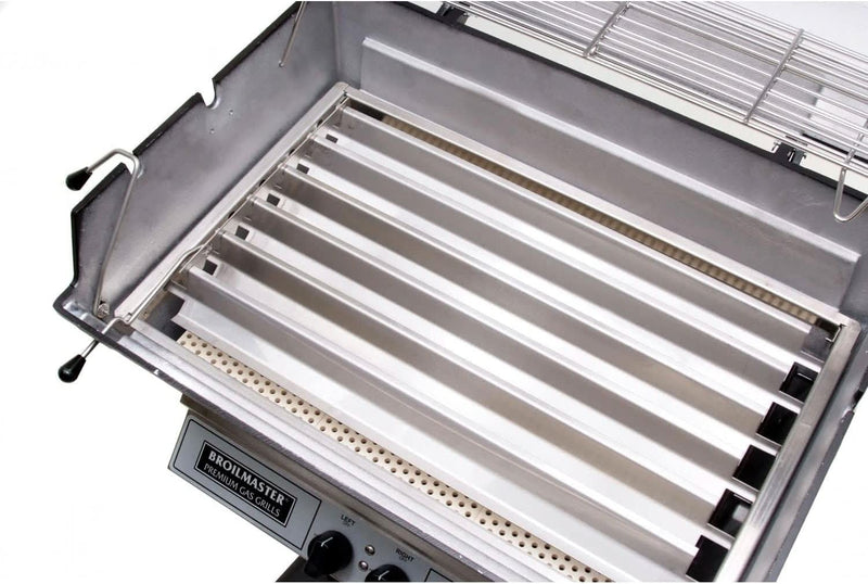 Broilmaster Super Premium Series - 27-Inch 2-Burner Built-In Grill - Natural Gas - P3SXN
