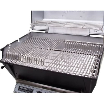 Broilmaster Premium Series-  24-Inch 2-Burner Built-In Grill with Standard Burners - Liquid Propane Gas - P4XF