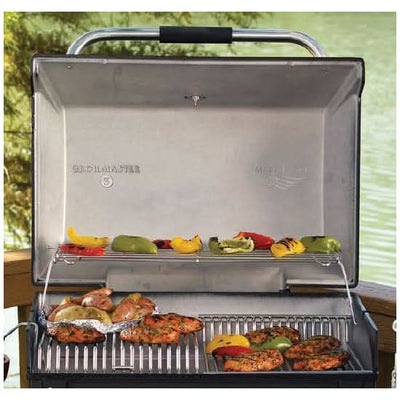 Broilmaster Premium Series-  24-Inch 2-Burner Built-In Grill with Standard Burners - Liquid Propane Gas - P4XF