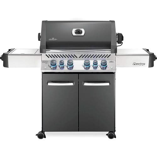 Napoleon Prestige 500 RSIB - 4-Burner Freestanding Grill with Side Burners - Natural Gas - P500RSIBNCH-3