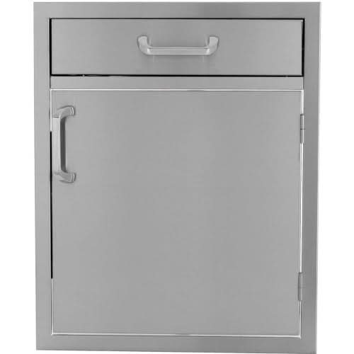 Pacific Coast Manufacturing 260 Series 21-Inch Stainless Steel Door and Drawer Combo (Open Box) - PCM-260-SDHDR21-OB