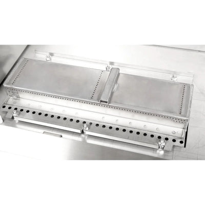 TEC Patio FR - 26-Inch 1-Burner Freestanding Infrared Grill - Natural Gas  On Stainless Pedestal - PFR1NTPEDS