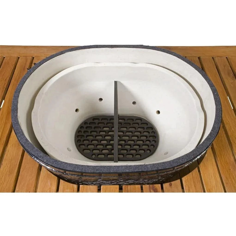 Primo Cast Iron Firebox Divider for JR 200 - Oval - PG00314