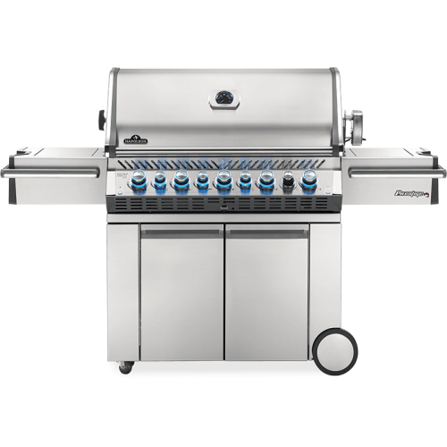 Napoleon Prestige PRO 665 RSIB - 5-Burner Freestanding Grill with Infrared and Side Burner - Natural Gas - PRO665RSIBNSS-3
