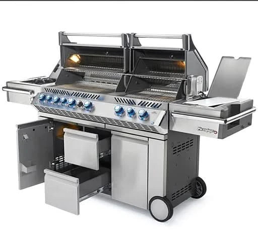 Napoleon Prestige PRO 825 RSBI - 94-Inch 6-Burner Freestanding Grill - Liquid Propane Gas - PRO825RSBIPSS-3