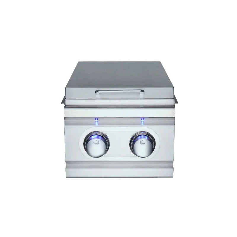RCS Cutlass Pro Double Side Burner, Slide in - RDB1EL-NG