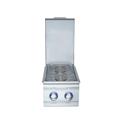 RCS Cutlass Pro Double Side Burner, Slide in - RDB1EL-NG