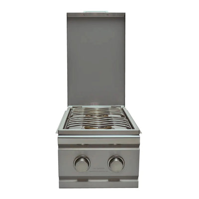 RCS Cutlass Double Side Burner, Slide in Liquid Propane Gas - RDB1LP