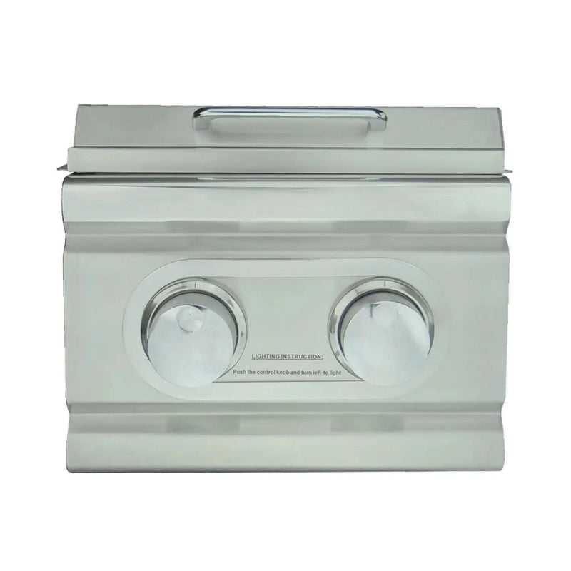 RCS Cutlass Double Side Burner, Slide in Liquid Propane Gas - RDB1LP