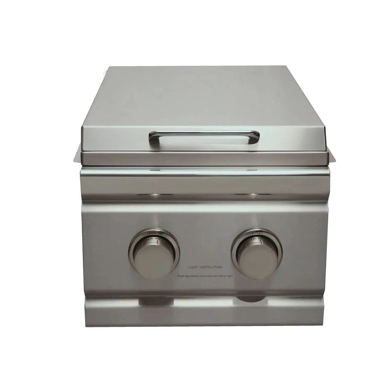 RCS Cutlass Double Side Burner, Slide in Liquid Propane Gas - RDB1LP