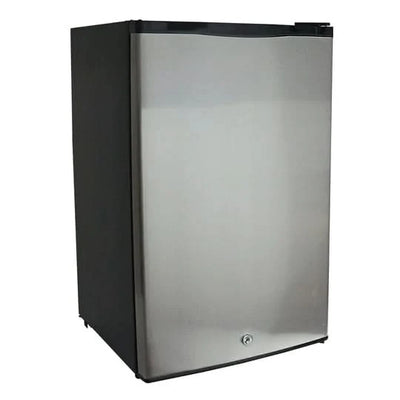 RCS 21-Inch 4.2 Cu. Ft. Compact Refrigerator With Recessed Handle, Stainless Steel - REFR1A