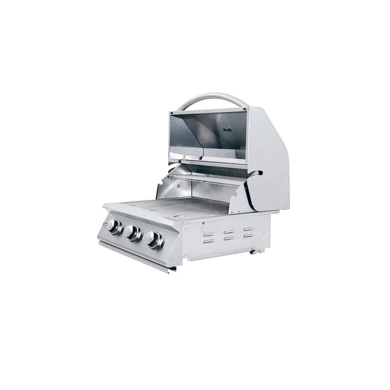 RCS Premier - 26-Inch 3-Burner Freestanding Grill - Liquid Propane Gas - RJC26ALPCK