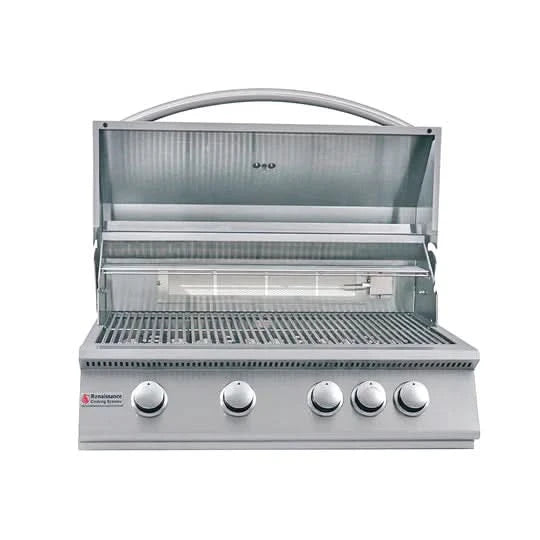 RCS Premier - 32-Inch 4-Burner Freestanding Grill with Rear Burner - Natural Gas - RJC32ACK