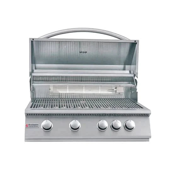 RCS Premier - 32-Inch 4-Burner Freestanding Grill with Rear Burner - Liquid Propane Gas - RJC32ALPCK