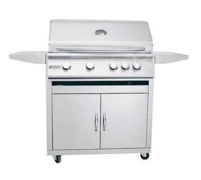 RCS Premier - 32-Inch 4-Burner Freestanding Grill with Rear Burner - Natural Gas - RJC32ACK