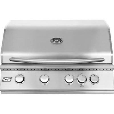 RCS Premier - 32-Inch 4-Burner Freestanding Grill with Rear Burner - Natural Gas - RJC32ACK
