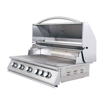 RCS Premier - 40-Inch 5-Burner Built-In Grill with Rear Burner - Liquid Propane Gas - RJC40ALP