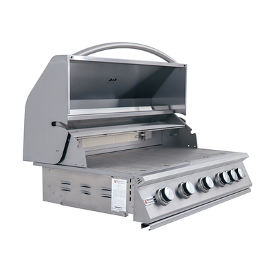 RCS Premier - 40-Inch 5-Burner Built-In Grill with Rear Burner - Liquid Propane Gas - RJC40ALP