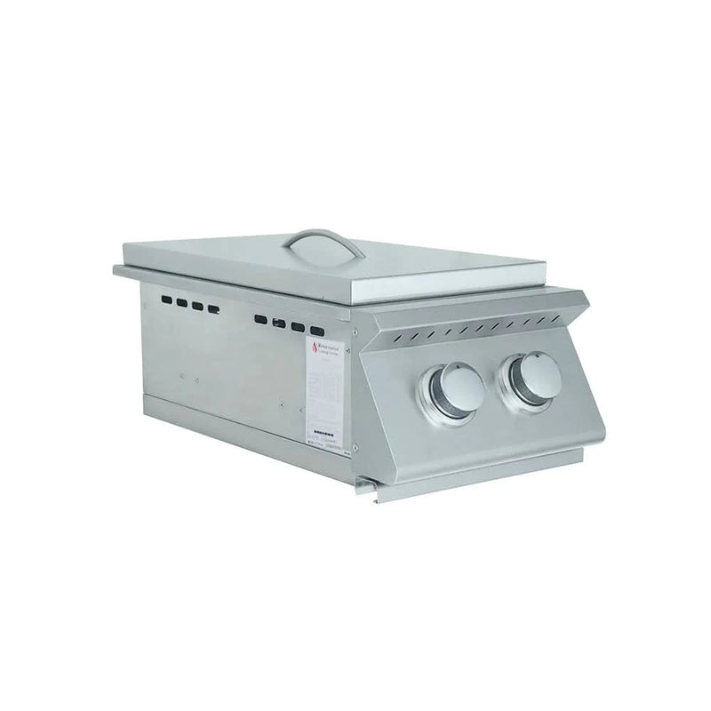 RCS Premier Double Side Burner, Slide in Natural Gas - RJCSSB