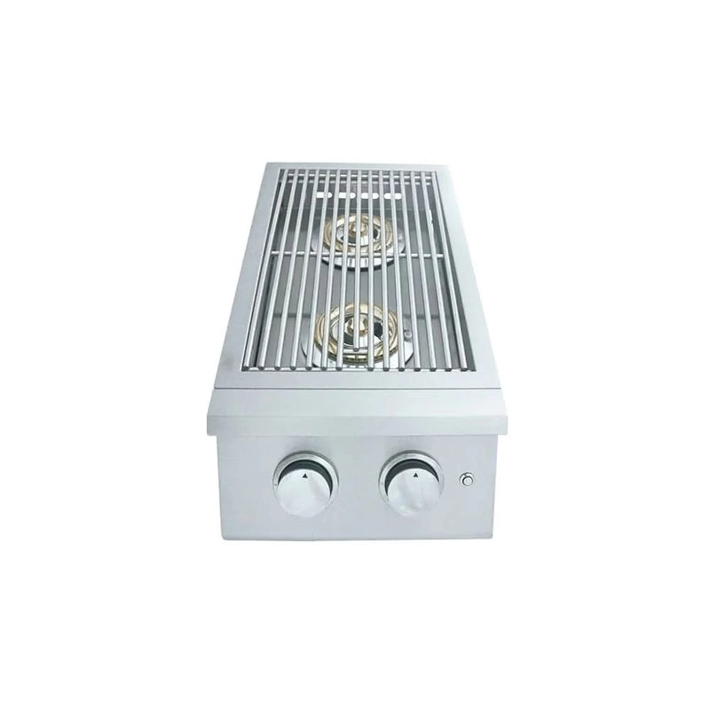 RCS Premier Double Side Burner, Slide in Natural Gas - RJCSSBL