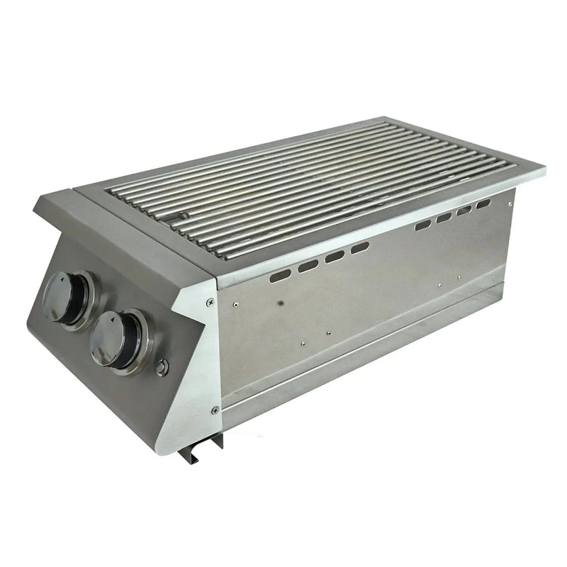 RCS Premier Double Side Burner, Liquid Propane Gas - RJCSSBLLP