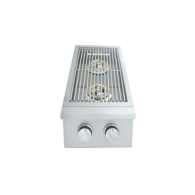 RCS Premier Double Side Burner, Slide in Liquid Propane Gas - RJCSSBLP
