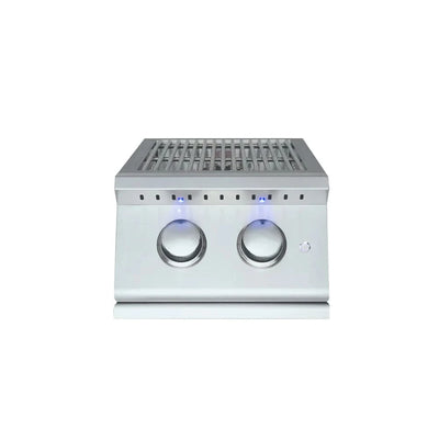 RCS Premier Double Side Burner, Slide in Natural Gas - RJCSSBL