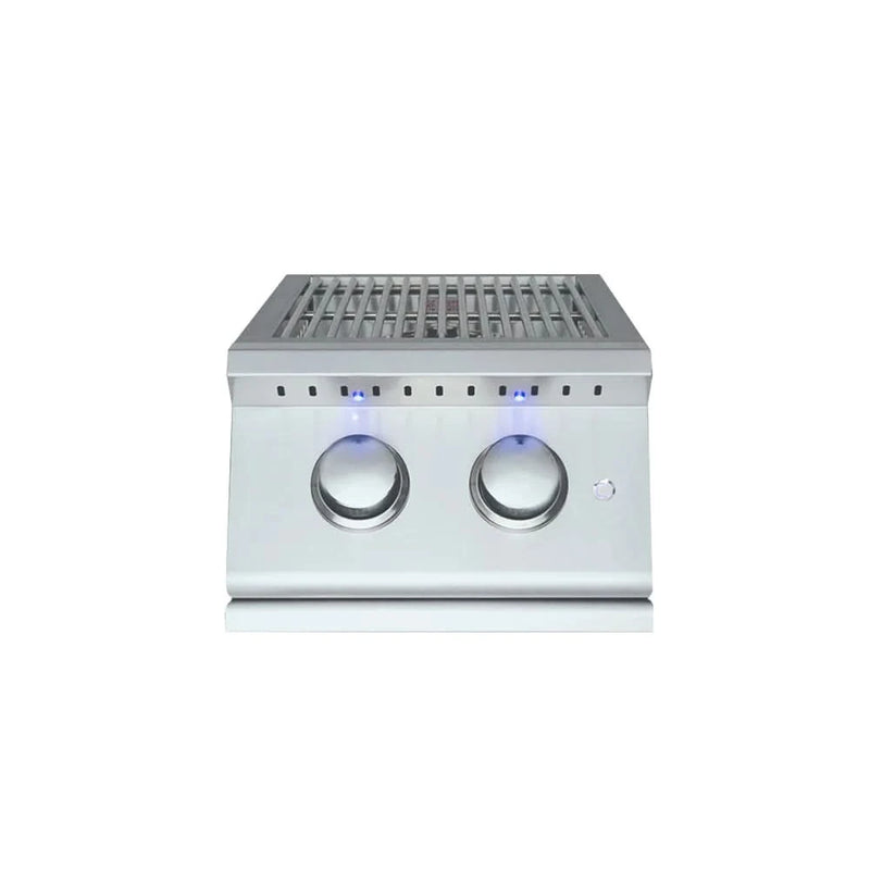 RCS Premier Double Side Burner, Slide in Natural Gas - RJCSSBL