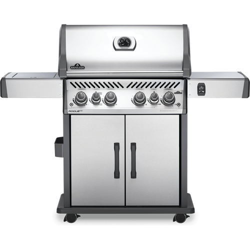 Napoleon Rogue SE 525 RSIB - 4-Burner Freestanding Grill with Infrared Rear Burner and Side Burners  - Liquid Propane Gas - RSE525RSIBPSS-1