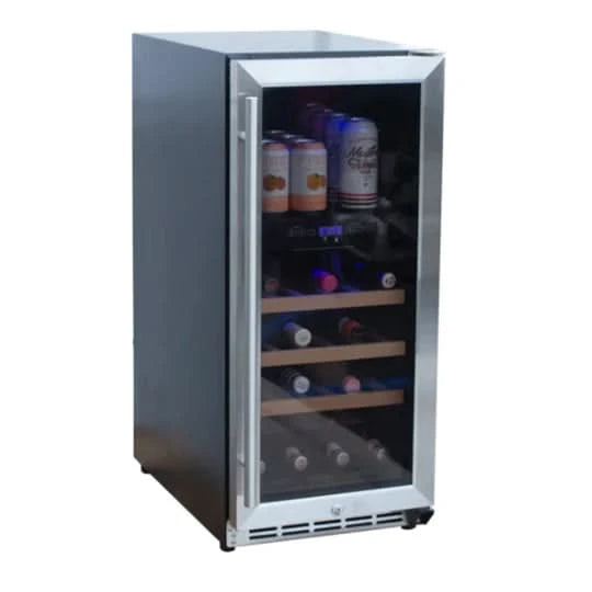 RCS 15" Wine Dual Zone Outdoor Rated Wine Cooler - RWC1