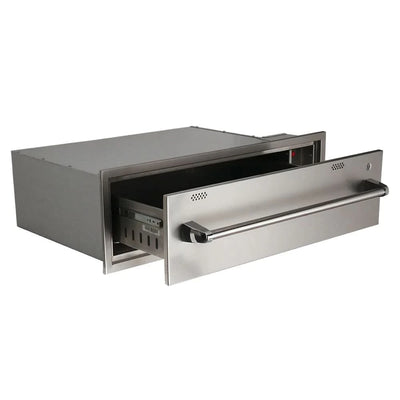 RCS R-Series 36-Inch Built-In 120V Electric Outdoor Warming Drawer - RWD1