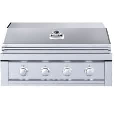 Sunstone Ruby - 36-Inch 4-Burner Built-In Grill with Pro Sear - Liquid Propane Gas - RUBY4B-LP