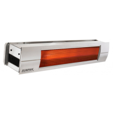 Sunpak 48 Inch 25,000 BTU Liquid Propane Infrared Patio Heater Black - S25