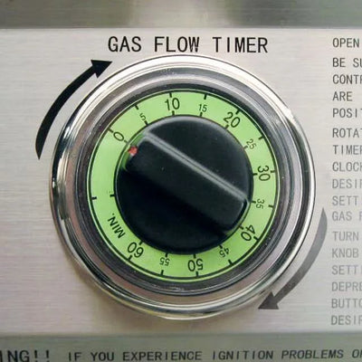 PGS T-Series Commercial - 39-Inch 3-Burner Built-In Grill with Timer - Liquid Propane Gas - S36TLP