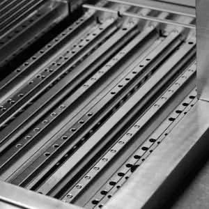 PGS T-Series Commercial - 39-Inch 3-Burner Freestanding Grill with Timer - Natural Gas - S36TNG + S36CART