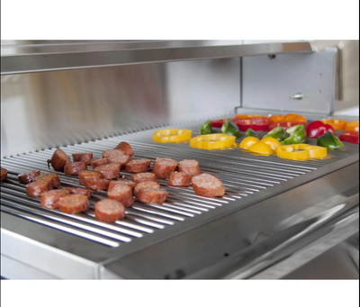 PGS Legacy Big Sur - 51-Inch 4-Burner Freestanding Grill with Rotisserie - Natural Gas - S48RNG + S48CART