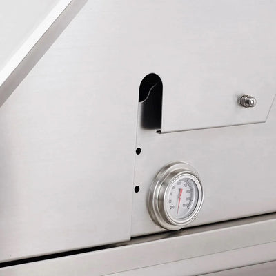 PGS T Series Big Sur Commercial - 51-Inch 4-Burner Built-In Grill with One Hour Gas Timer - Liquid Propane Gas - S48TLP