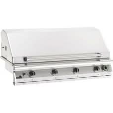 PGS T Series Big Sur Commercial - 51-Inch 4-Burner Built-In Grill with One Hour Gas Timer - Natural Gas - S48TNG