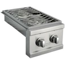 Sole Gourmet Built In Double Side Burner w/Lights Liquid Propane Gas - SB21LLP