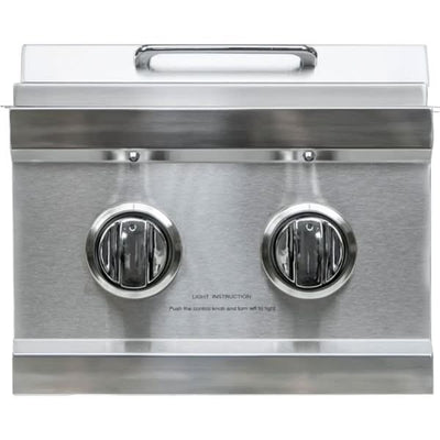 Sole Gourmet 36,000 Total BTUs Built In Double Side Burner - SB21L