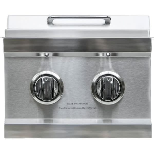 Sole Gourmet 36,000 Total BTUs Built In Double Side Burner - SB21L