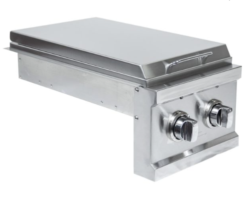 Sole Gourmet 36,000 Total BTUs Built In Double Side Burner - SB21L