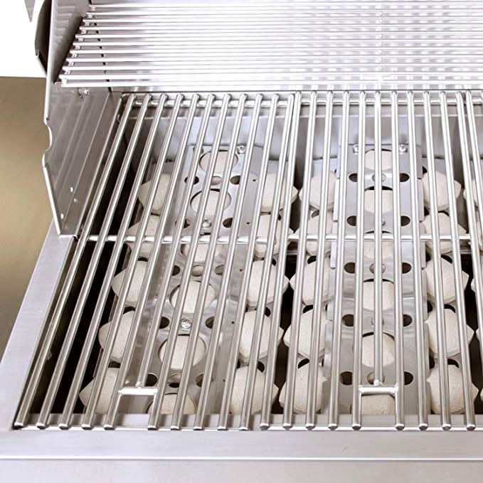 Summerset Sizzler - 32-Inch 4-Burner Freestanding Grill with Rear Infrared Burner - Natural Gas - SIZ32-NG + CART-SIZ32