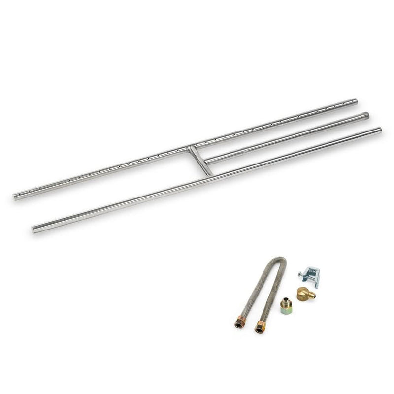 American Fire Glass 36" H Style Burner (36" x 6") - SSH36