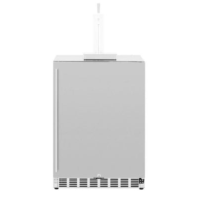 Summerset 6.6c Deluxe Outdoor Rated Double Tap Kegerator - SSRFR-24DK2