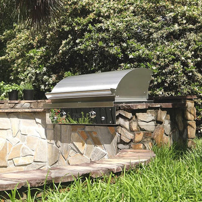 TEC Sterling Patio FR - 44-Inch 2-Burner - Built In Grill with Infrared - Natural Gas - STPFR2NT