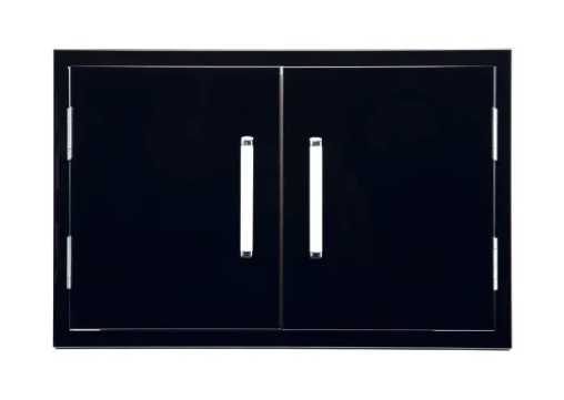Whistler Stainless Steel Double Access Door (Black Series)- CBADD-B